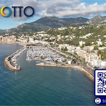 3 Pièces Avec Balcon, Aperçu Mer, Calme, Proche Et Centre - - Fr-1-196-322 Appartement Menton